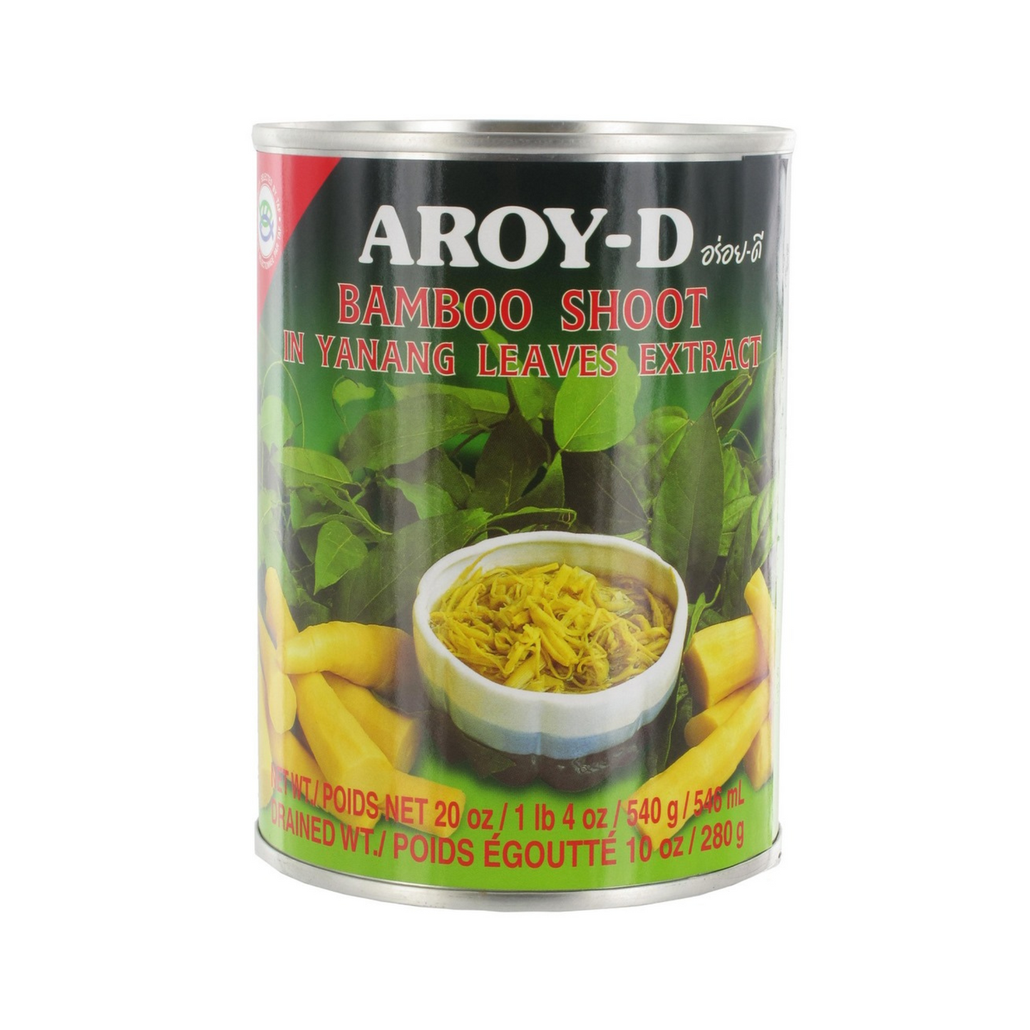 Aory-D Bambussprossen in Yanang 540 g หน่อไม้เส้นในน้ำใบย่านาง