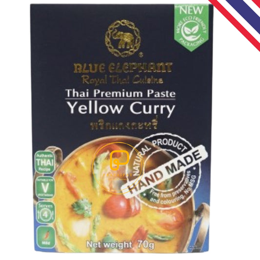 Blue Elephant Gelbe Currypaste 70 Gram