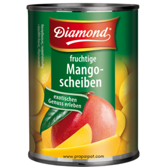 DIAMOND Mangofrüchte in Scheiben leicht gezuckert 230 gram 425 ml