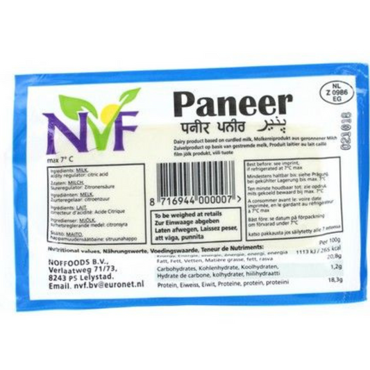 NATURAL VEGETARIAN FOODS  Paneer 400 Gram Paneer Käse / Natural Vegetarian Foods