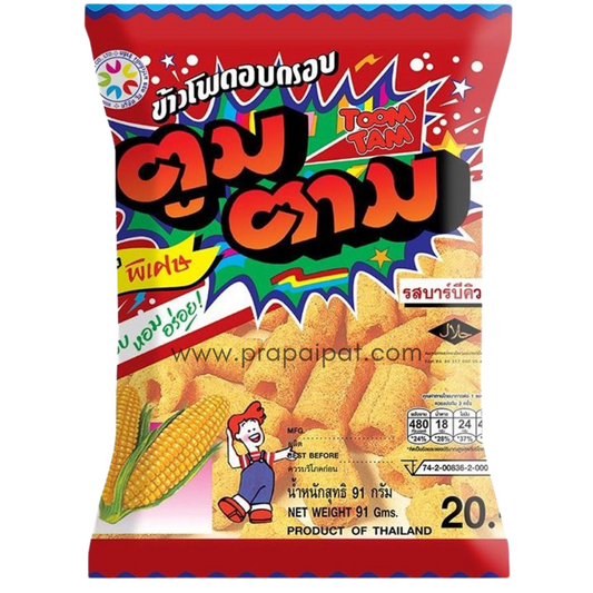 TOOM TAM Corn Snack BBQ ขนม ตูมตาม 91 Gram