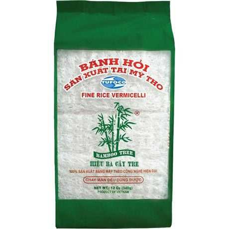 BAMBOO TREE  Rice Vermicelli Fine 340 g เส้น ขนมจีน แผ่น