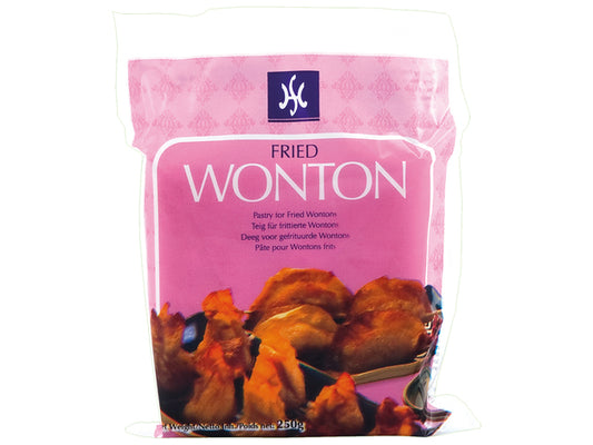 Thin dough sheets for wontons (deep-frying) 250 G แป้งเกี๊ยวสำหรับทอด