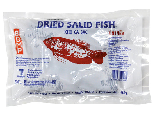 Dried Pla Salid 464 gram Getrockneter Guramifisch ปลาสลิด