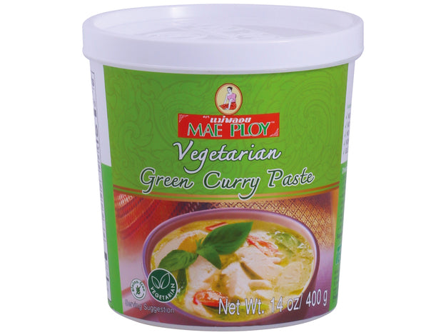 Mae Ploy Vegetarian Green Curry Paste 400 G