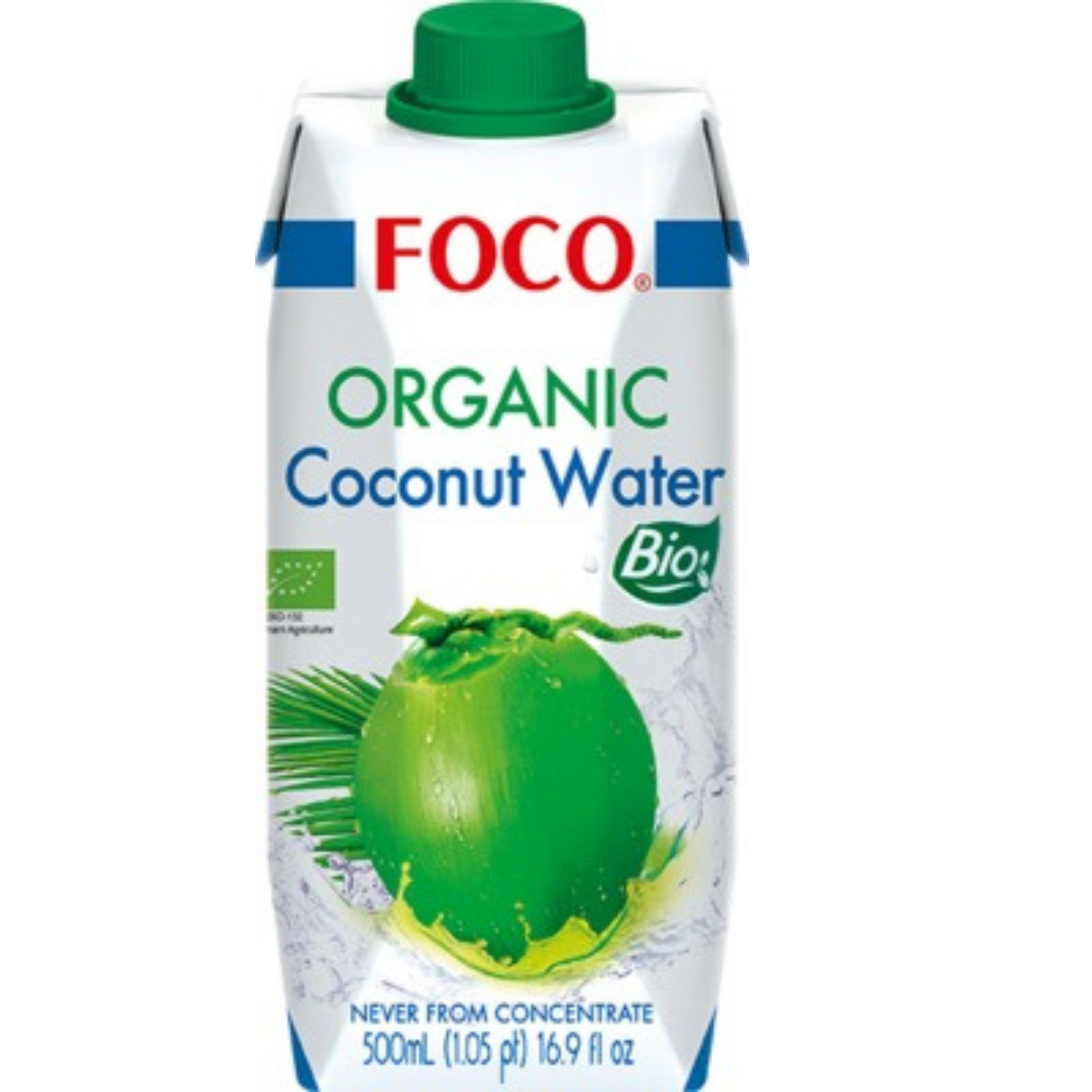 FOCO Bio Kokosnusswasser 500 ml น้ำมะพร้าว ออแกนิค