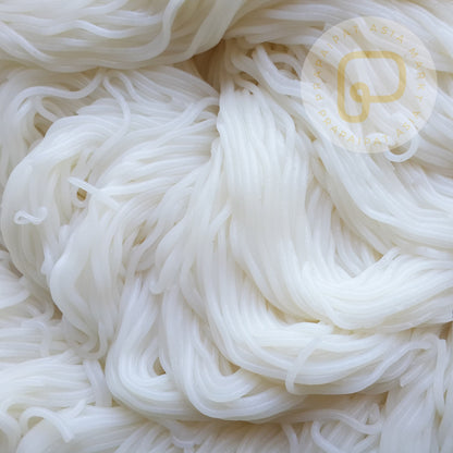 GIA BAO Rice Noodles (Bun Tuoi) 500 gram เส้น ขนมจีน ตรากุหลาบ