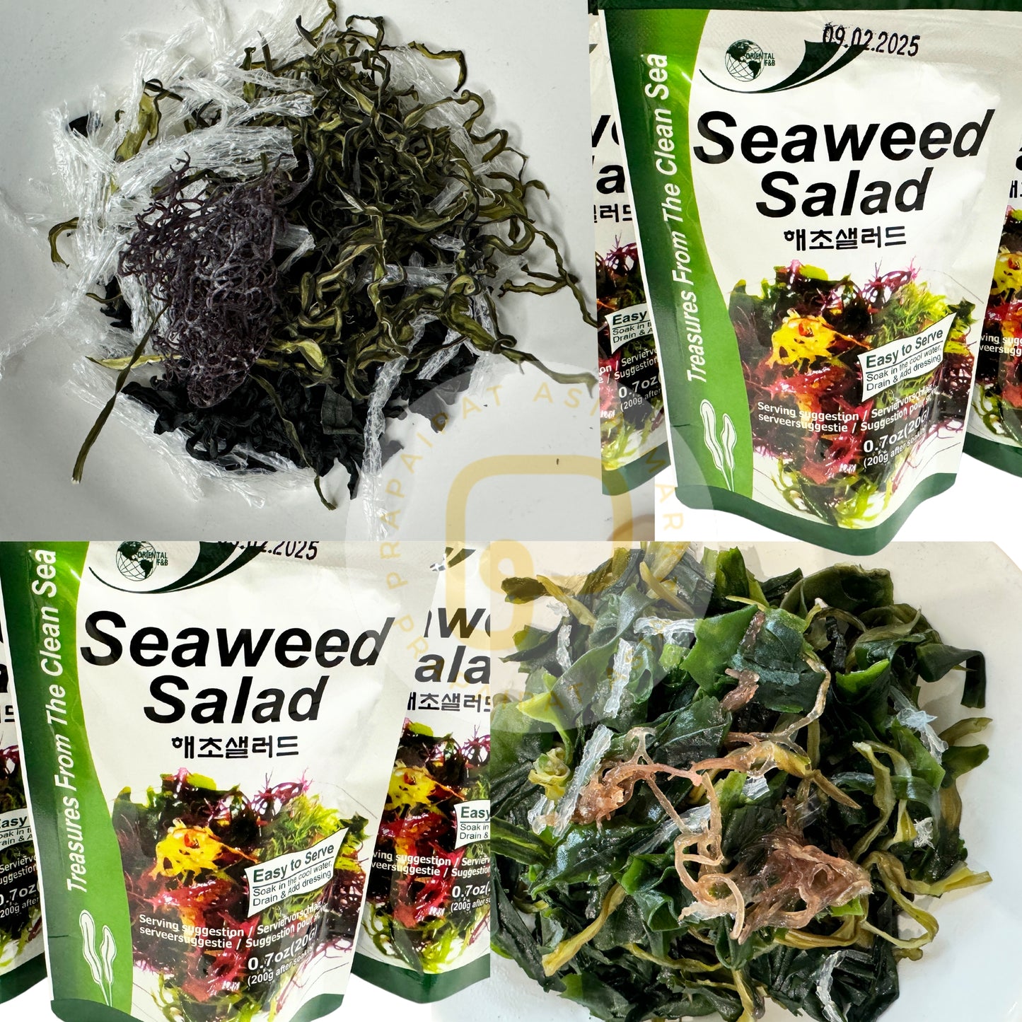 Seaweed Salad Seetangsalat
Oriental 20 Gram สาหร่ายทะเลรวมแห้ง