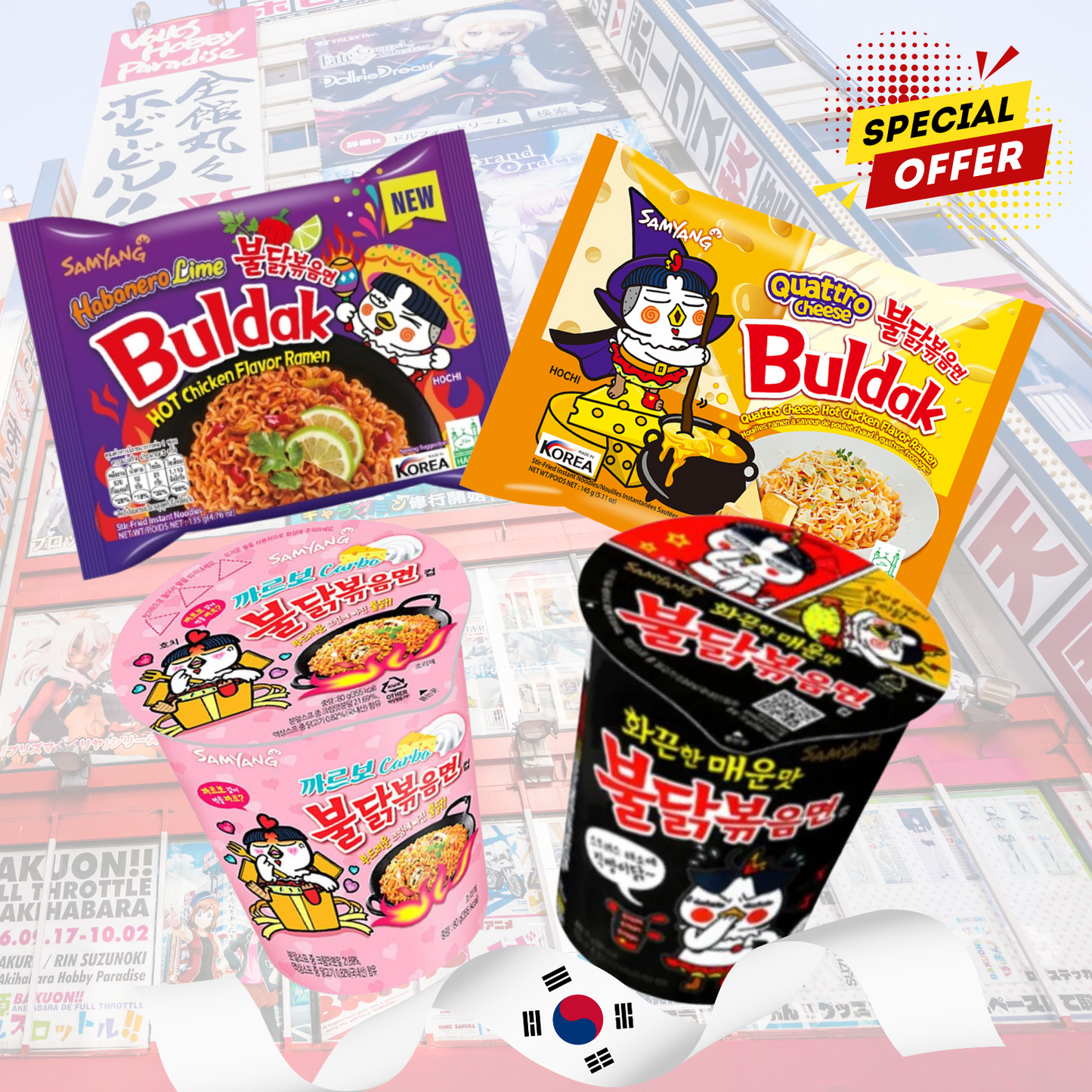 Famous Samyang Set