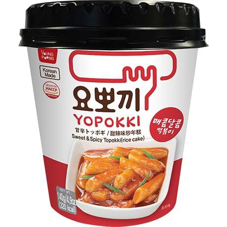 YOPOKKI  Instant Topokki Sweet & Spicy 140 gram