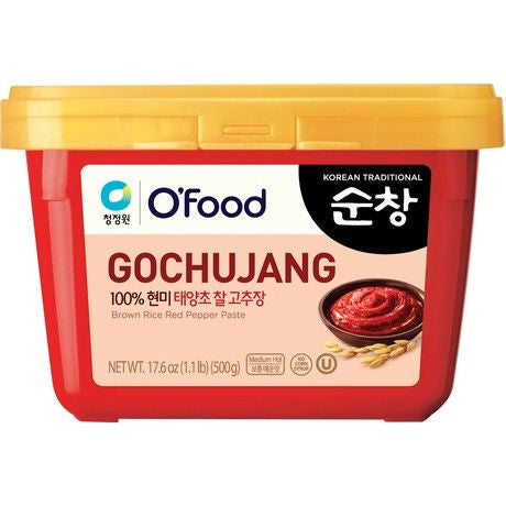 O'FOOD  Pfefferpaste Rot Scharf Gochujang 500 gram