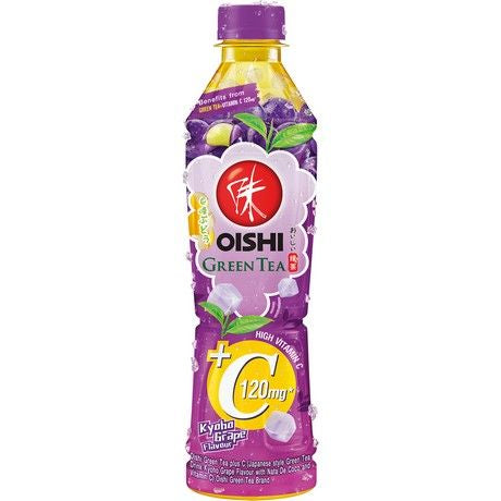 OISHI  Grüner Tee Getränk Kyoho-Traube 371 ml (inkl. 0,25 € Einwegpfand)