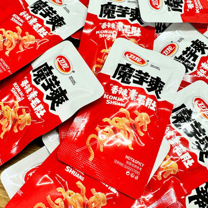 WEILONG Konjac Shuang 252 g หมึกกรุบ รสเผ็ด