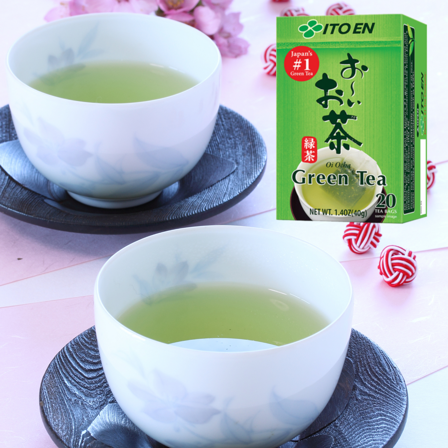 ITOEN Ocha Green Tea Teebeutel im Sachet 40 Gram ชาเขียวญี่ปุ่น แบบซอง