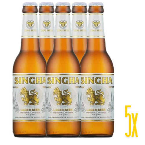 Singha Bier Lager 5x