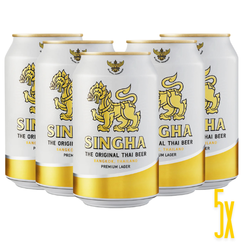 Singha Bier Dose 5x