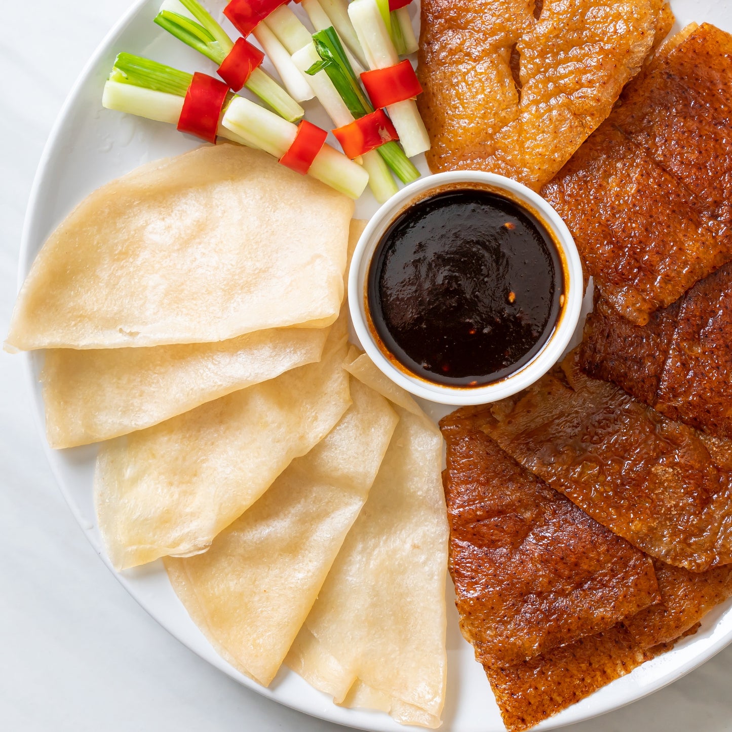 Happy Belly Peking Duck Wraps 918 Gram แป้งห่อเป็ดปักกิ่ง