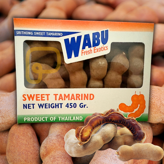 Wabu Fresh Sweet Tamarind from Thailand 450 grams มะขามหวาน