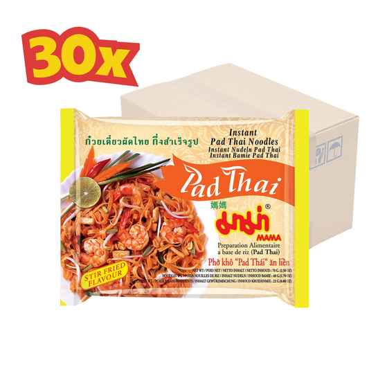 30x MAMA Instantreisnudeln Pad Thai 70 g มาม่า ผัดไทย