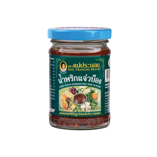 Chilipaste Fisch 228g น้ำพริกแจ่วบ็อง ตราแม่ประนอม