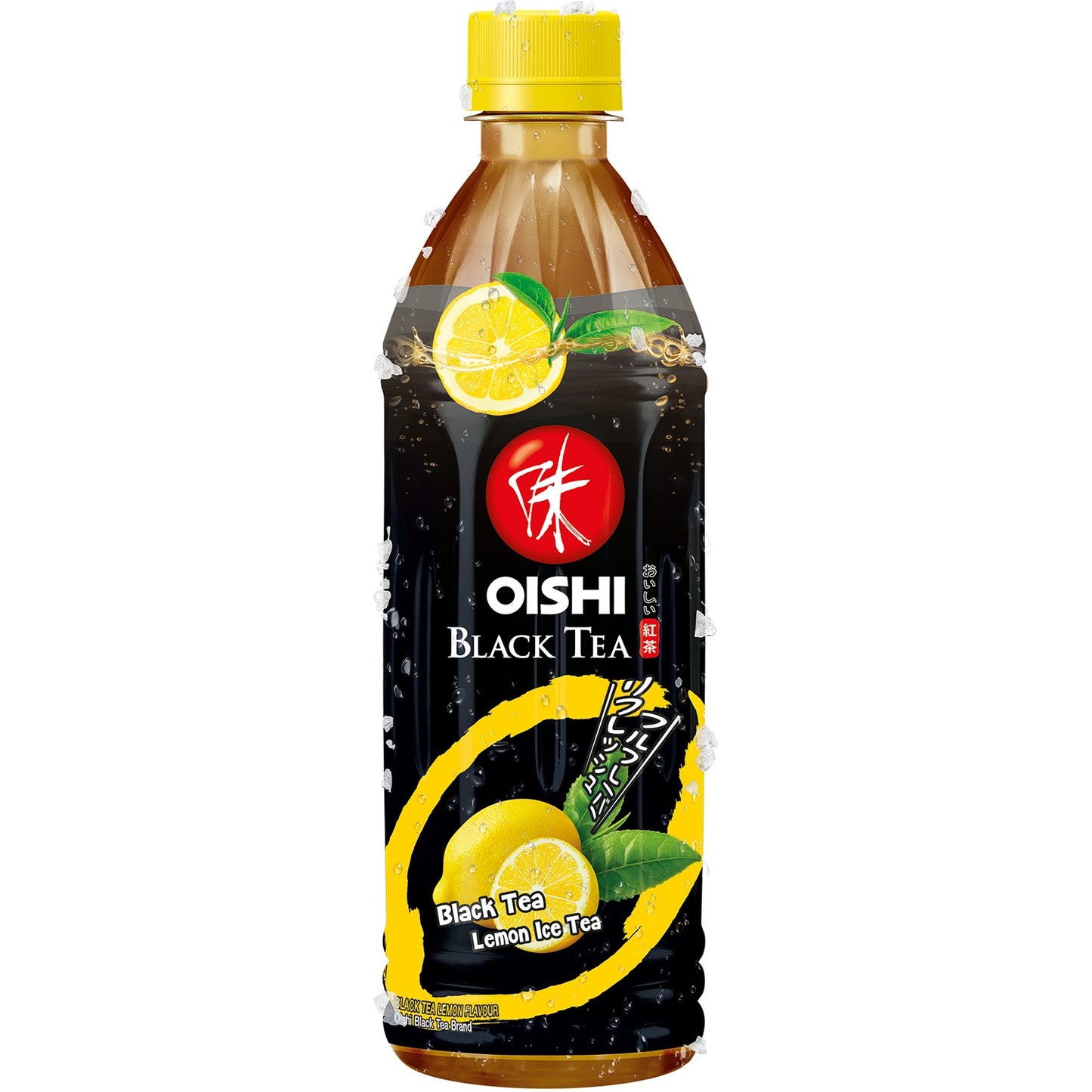 Oishi Black Iced Tea Drink Lemon 500ml