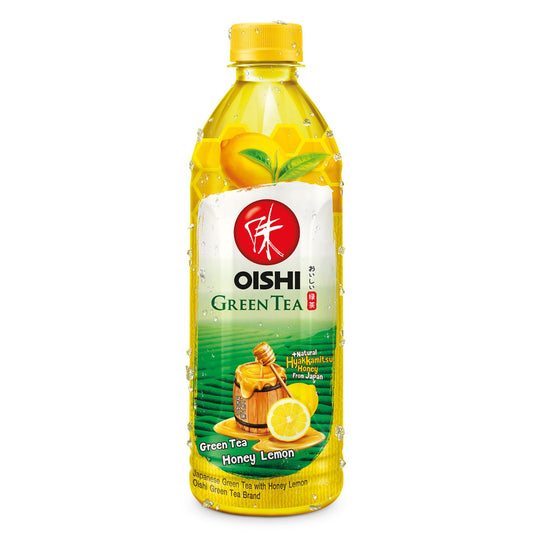 Oishi Green Tea Drink Honey Lemon 500ml