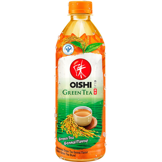 Oishi Grüner Tee Getränk Genmai 500ml - (inkl. 0,25 € Einwegpfand)