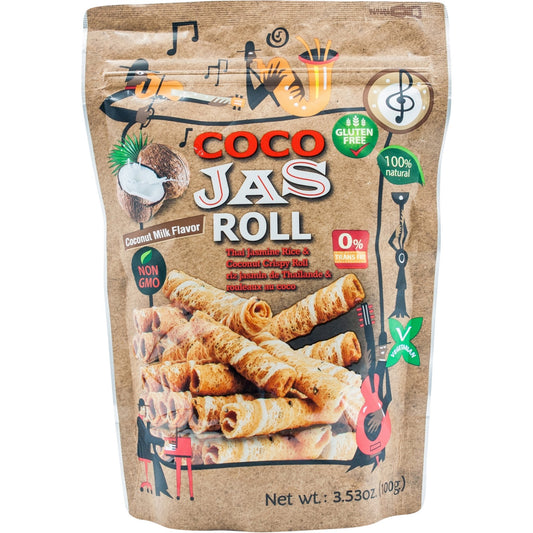 Reisröllchen Kokosmilch 100g COCO JAS ทองม้วนกรอบ