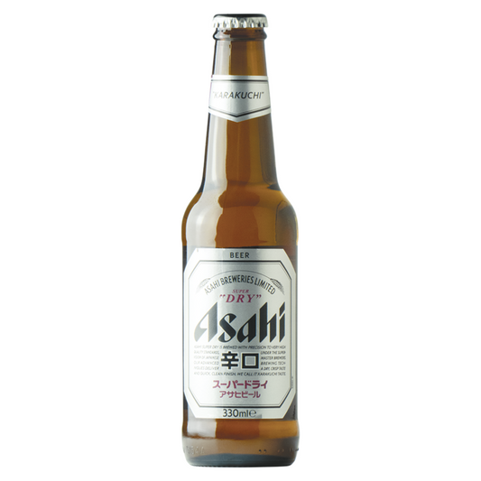 Asahi Bier, 5% vol, Flasche 330 ml